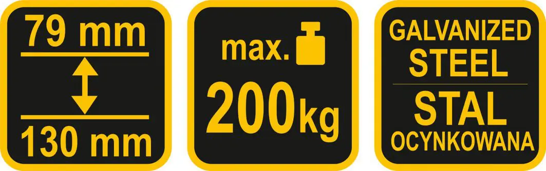 Suport metalic reglabil pentru lucru 790 - 1300mm 200kg, Vorel 29404 - imagine 4