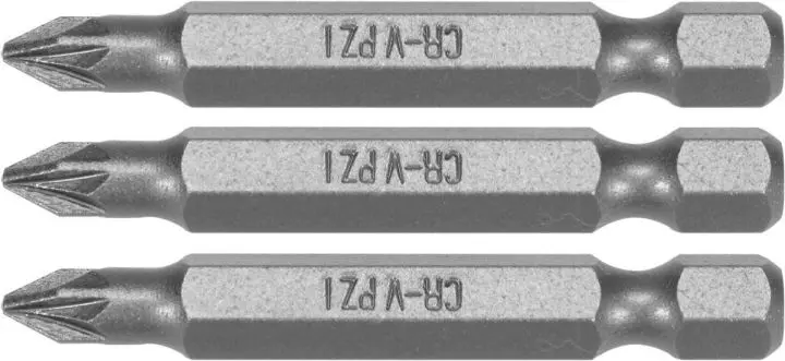 Set 3 biti 1/4 pz1x50mm 65475