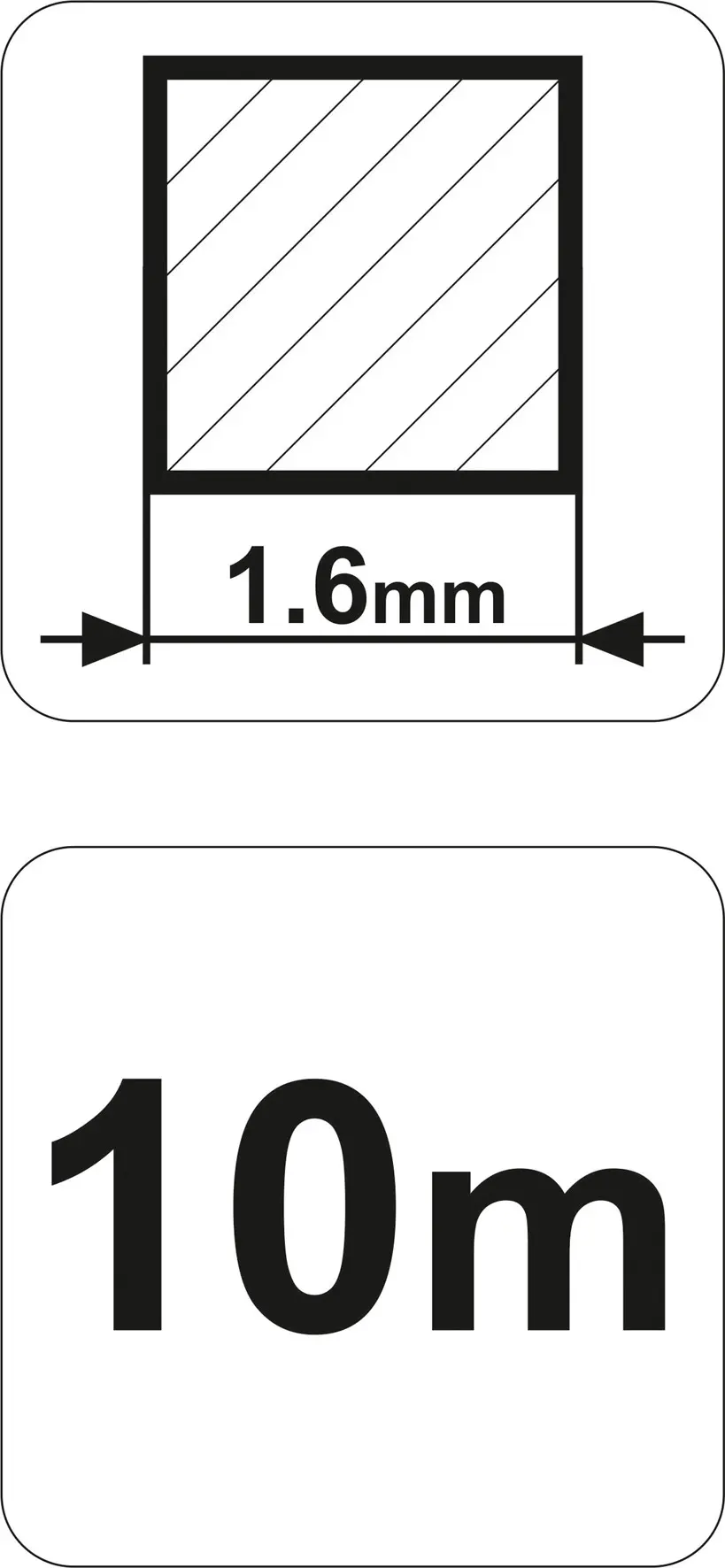 Fir masina de tuns iarba 1,6mm x 10m 89412 - imagine 3