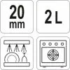 Tava de Inox GN1/2, 20mm, 2L, Yato YG-00260 - imagine 3
