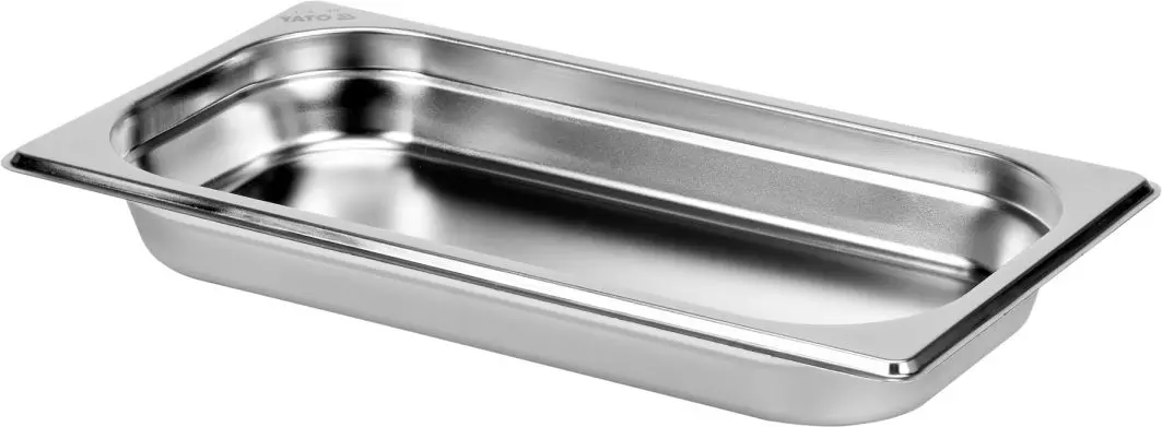 Tava de inox GN1/3, 40mm, 1.5L, Yato YG-00271