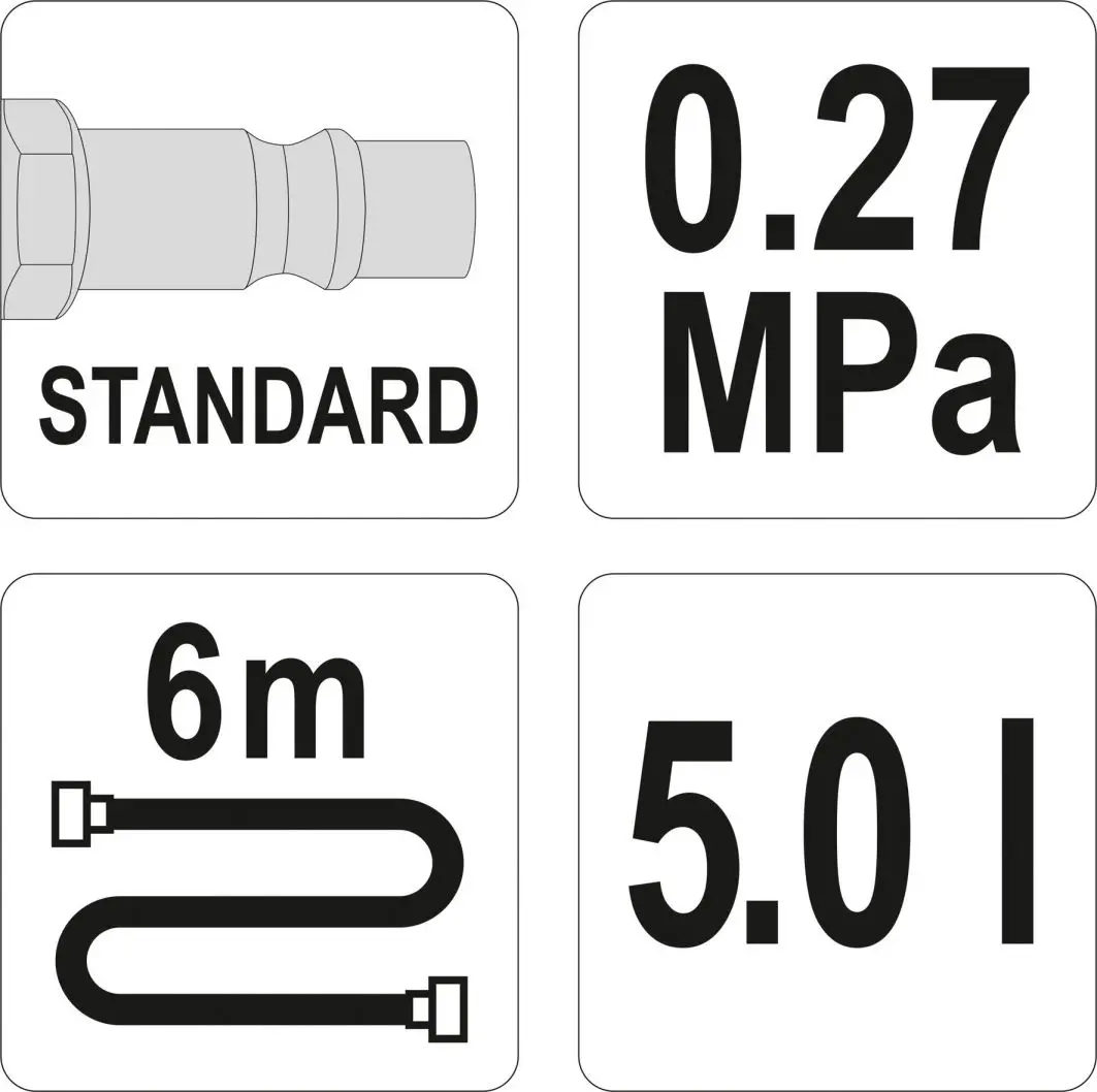 Aparat de Schimbat Lichid Frână 5L, Yato YT-06845