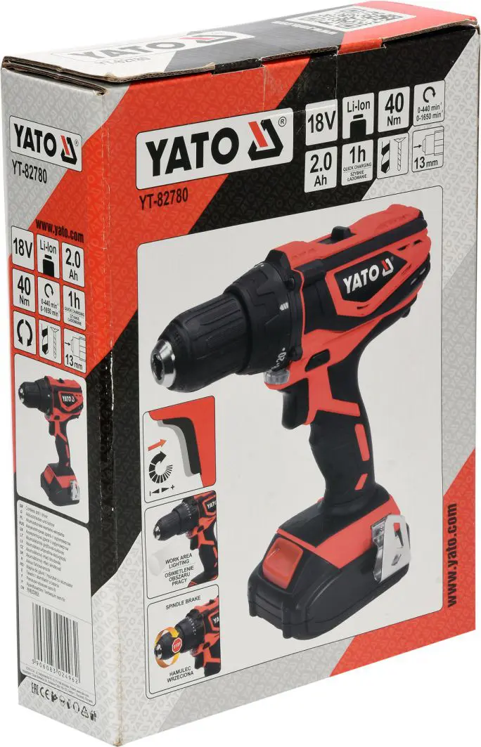 Autofiletantă cu Acumulator 18V 40Nm, Yato YT-82780 - imagine 4