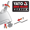 Accesoriu multifucionala 90mm, pentru Slefuire, Yato YT-34689