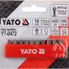 Trusa bit 10 buc pz3*25 s2 YT-0472 - imagine 2