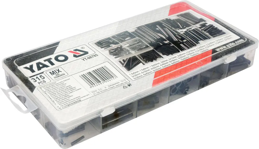 Set stift elastic crestat 315buc YT-06785 - imagine 3
