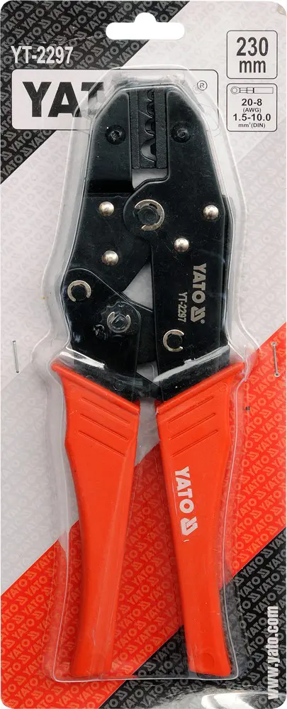 Cleste sertizat conectori 1,5-10mm, YT-2297 - imagine 2