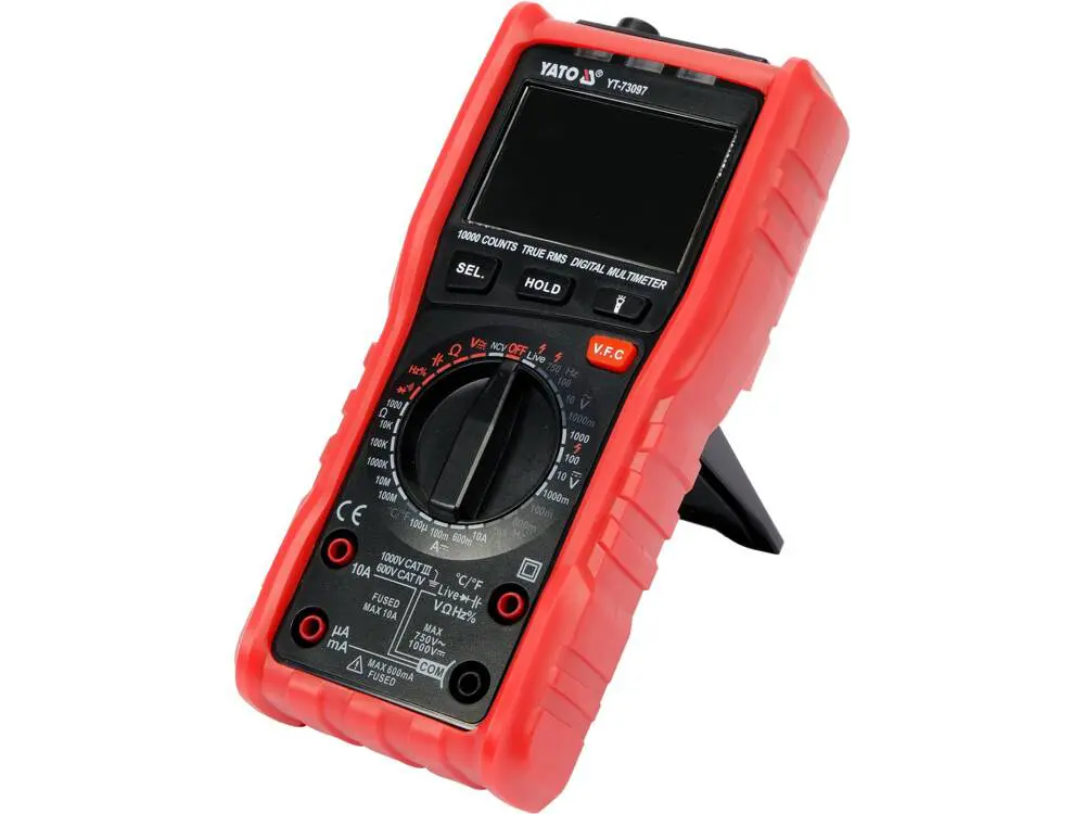 Multimetru cu funcția True RMS, Yato YT-73097