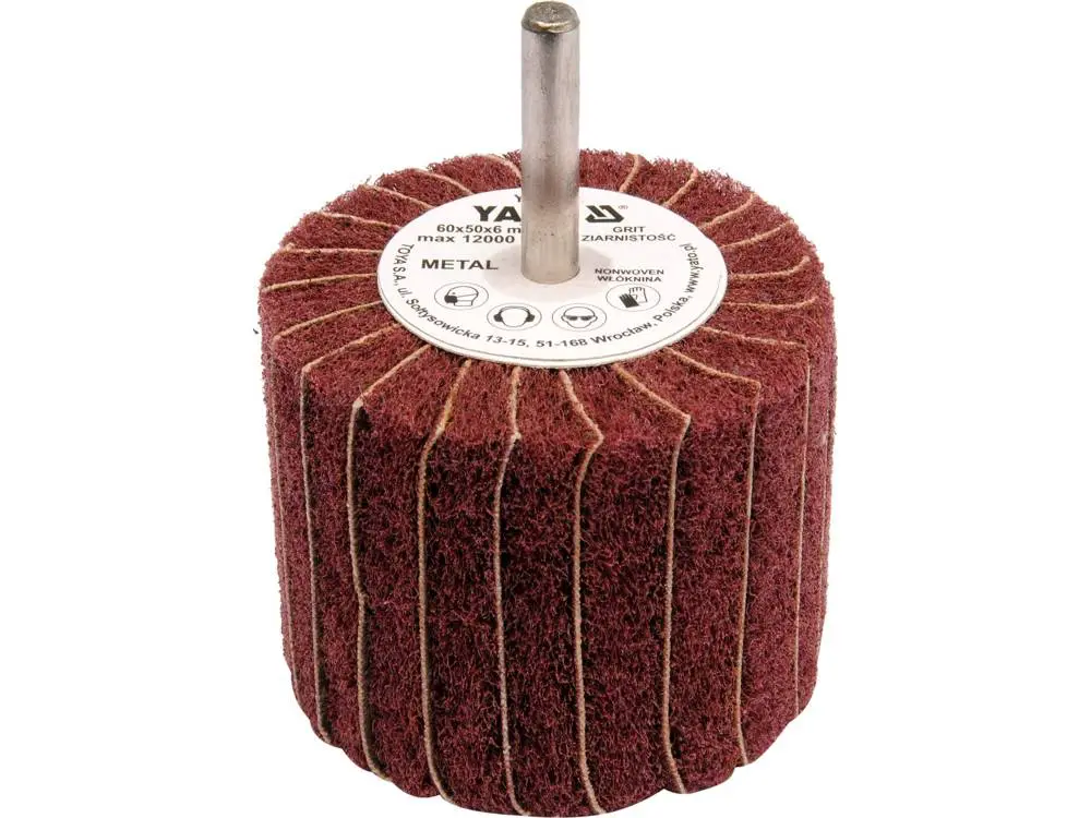 Perie Abraziva Circulara cu Tija P200 60X50X6mm ,YT-83397