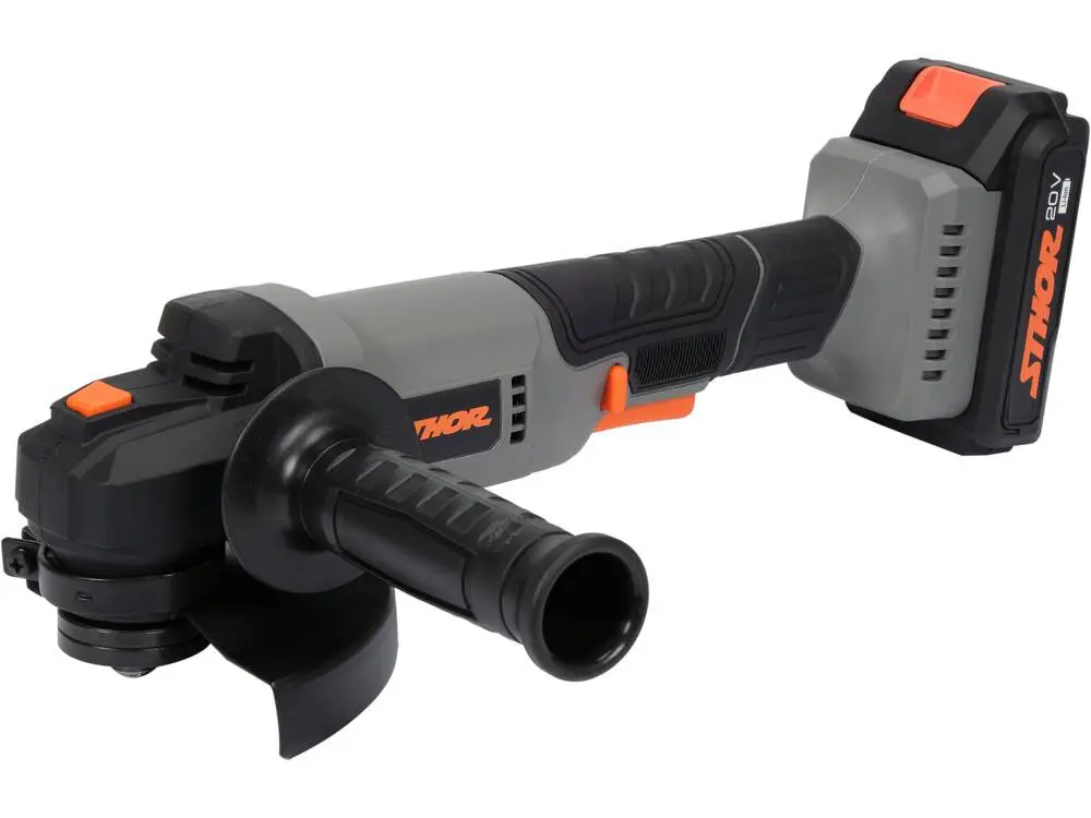 Set Sthor 20V Autofiletantă 26Nm, Polizor Unghiular 125mm, Încărcător și Acumulator 2Ah - 78097 - imagine 3