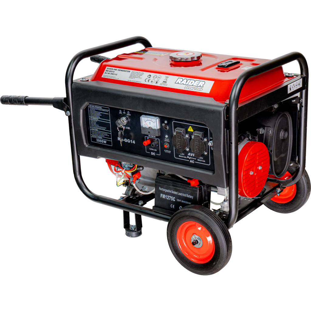 Generator de benzină 3kW pornire electrică RD-GG14