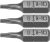 Set 3 biti torx 1/4 t8x25mm 65490