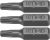 Set 3 biti torx 1/4 t20x25mm 65494