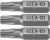 Set 3 biti torx 1/4 t25x25mm 65496